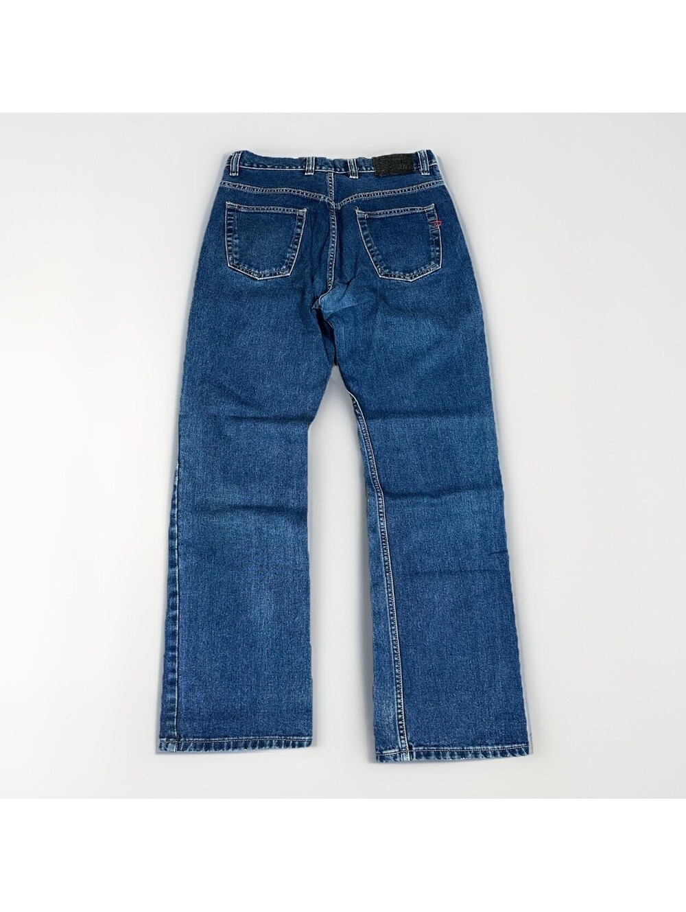 Y2K Diesel Industry Denim Division Jeans Men’s 34x33 Blue Straight Fit Italy Fly